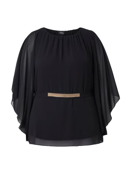 Top Ulla Popken negru