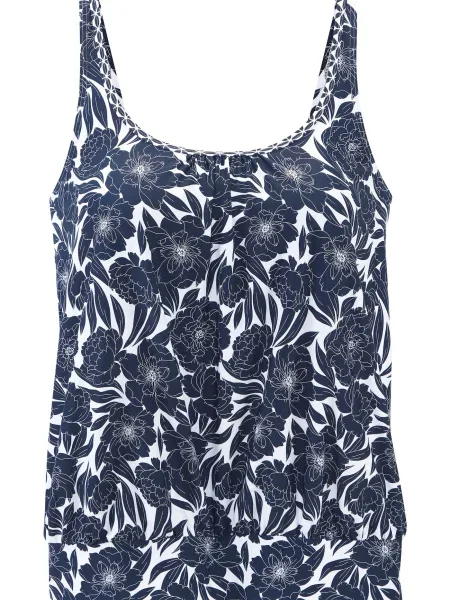 SUNSEEKER Majica za kopanje brez rokavov marine bela