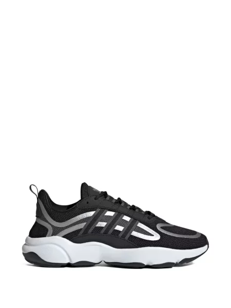 Ριγέ τρέξιμο σετ φόρμας Adidas με σχέδιο γκρι