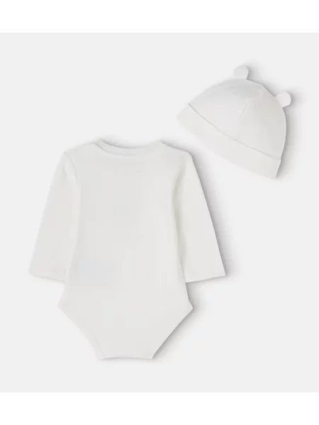 Gyerek body Moncler Enfant fehér