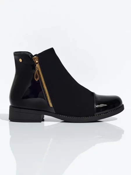 Gleznă botine Resti negru