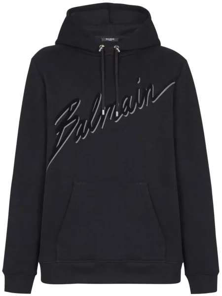 Majica s kapuljačom Balmain crna