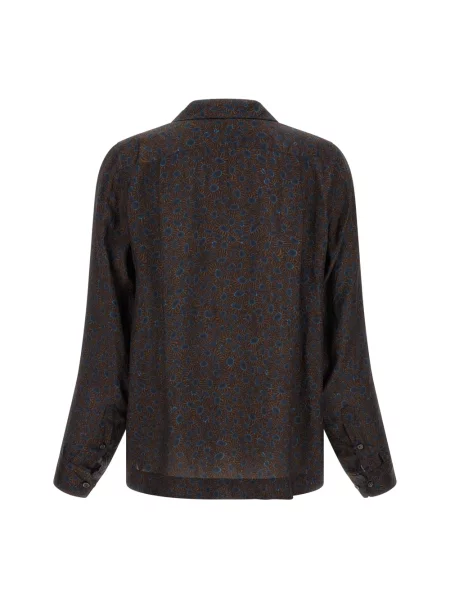 Koszula Dries Van Noten brązowa