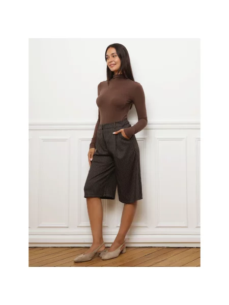 Top La Modeuse maro