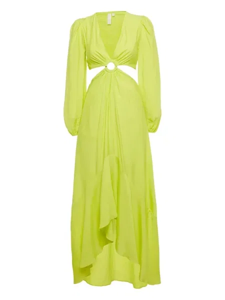 Rochie maxi Simkhai de costum verde