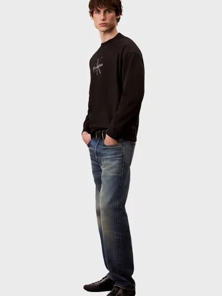 Махровый свитшот Calvin Klein Jeans черный