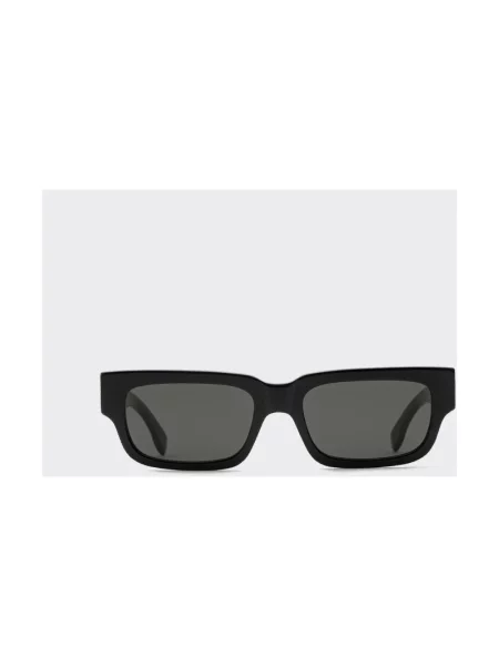 Retrosuperfuture Akcesoria unisex ONE SIZE Okulary Roma Acetat Logo czarny