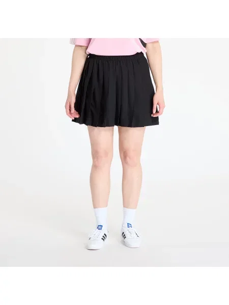 Плісирована спідниця Adidas Performance чорна