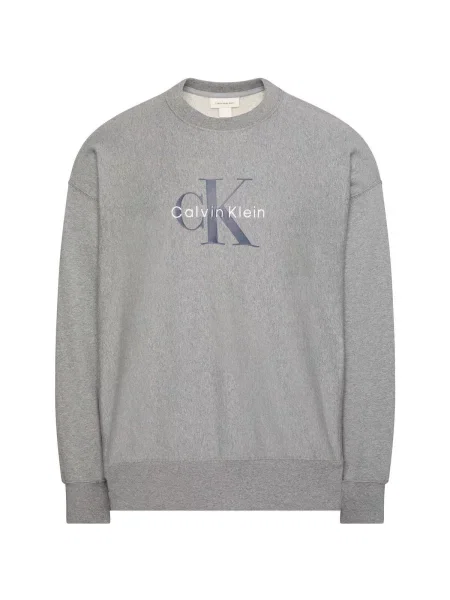Geacă de blugi Calvin Klein Jeans gri