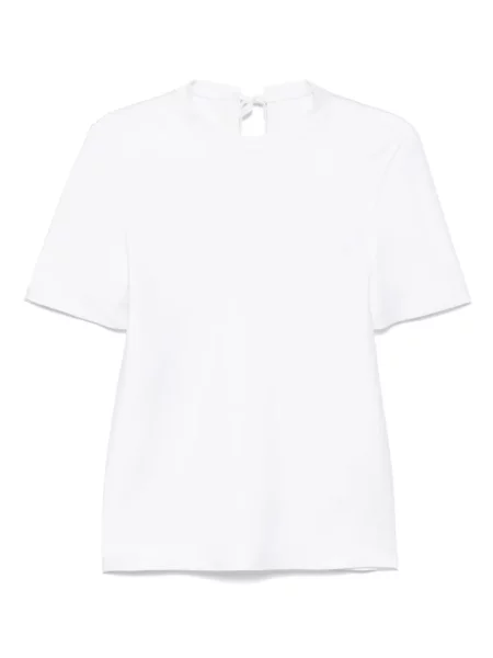 Koszulka Carven z dżerseju biała