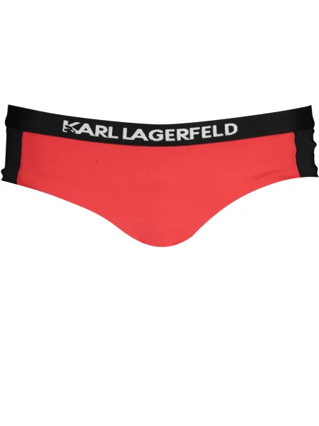 Costum de baie Karl Lagerfeld Beachwear negru