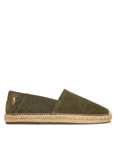 Велурени еспадрили Polo Ralph Lauren Cevio Slip зелено