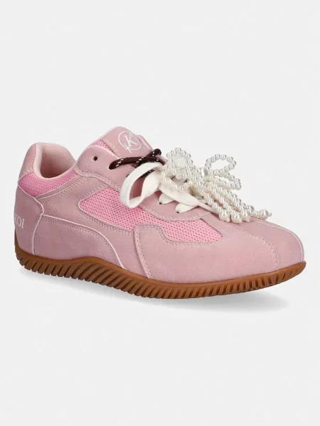 Koi Footwear Wanderlust Flat Pearl Trainers női sportcipő rózsaszín