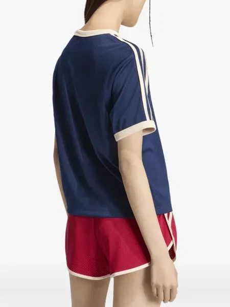 Tricou Adidas cu imagine plasă albastru