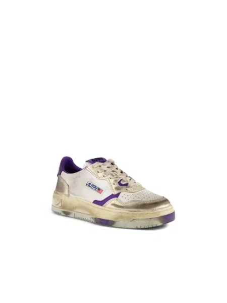 Sneakersy Autry retro fioletowe