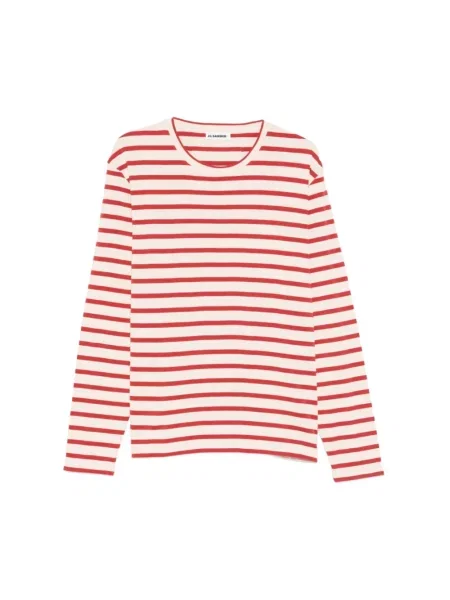 Sweter Jil Sander czerwony