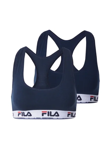 FILA Sutien albastru închis / roșu alb