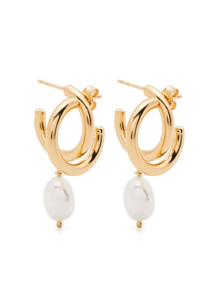 Cercei Wouters & Hendrix cu perle auriu