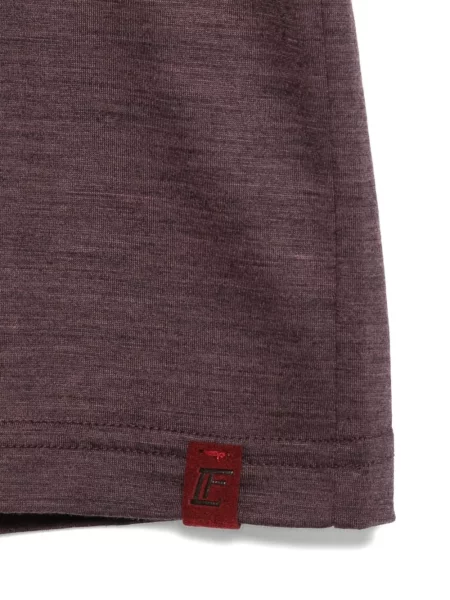 Tricou Jacob Cohën cu decolteu rotund roșu
