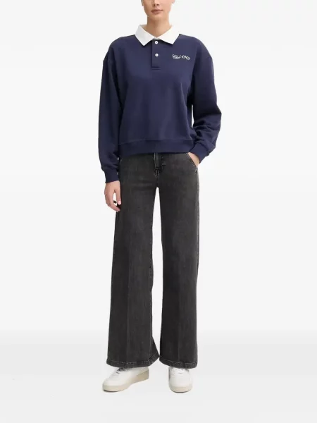 Tricou polo Benetton violet