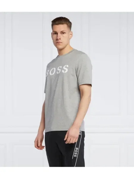 BOSS ORANGE Tricou Tetry gri