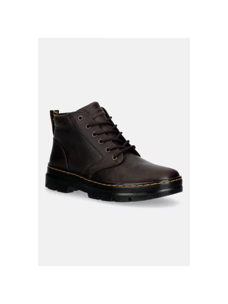 Botki Dr. Martens brązowe