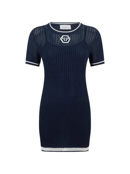 Rochie mini Philipp Plein de costum albastru