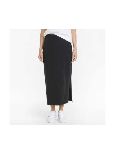 Fustă midi Puma negru