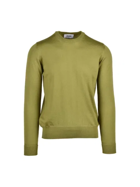 Sweter Alpha Studio wełniany zielony