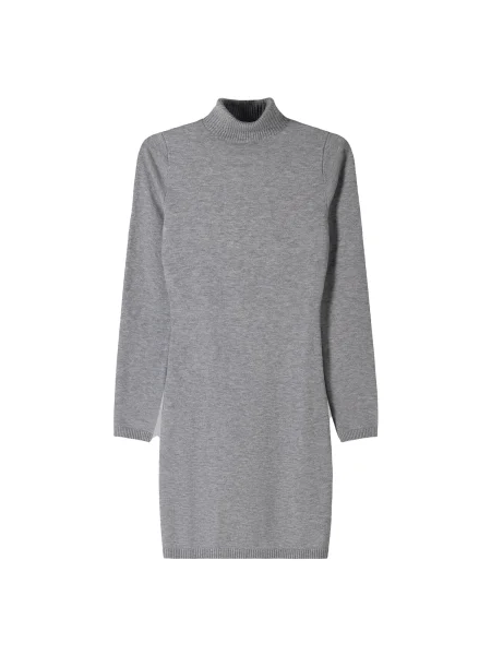 Bershka Rochie tricotat amestecat gri