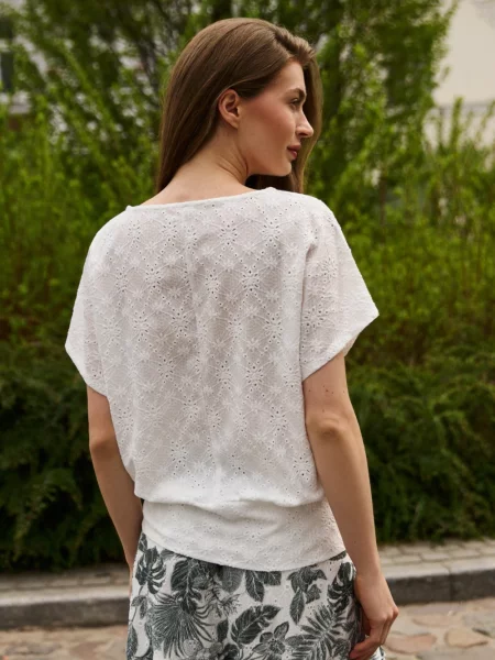 Tricou Marisse alb