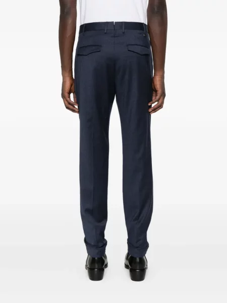 Pantaloni Pt Torino de lână albastru