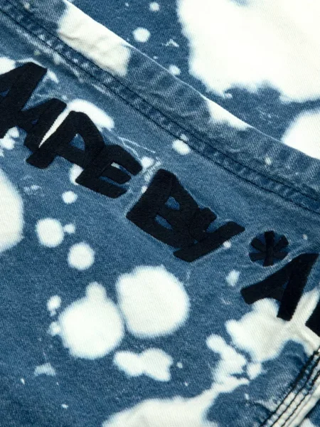 Geacă Aape By A Bathing Ape cu glugă albastru