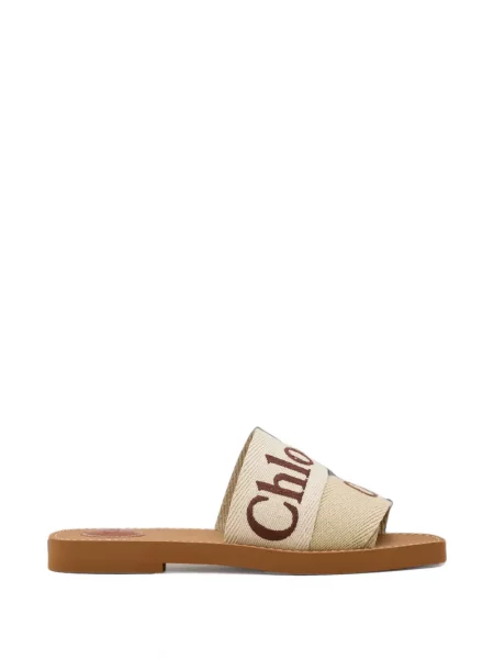 Sandale Chloé cu broderie
