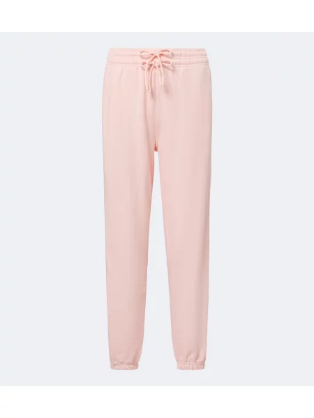 Pantaloni sport Adidas By Stella Mccartney din jerseu roz