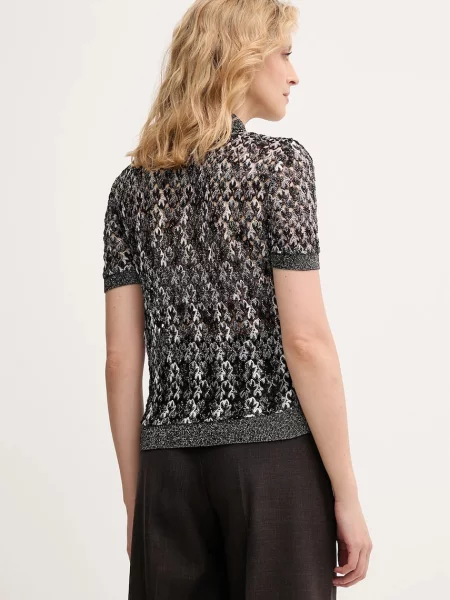 Миди поло Missoni черное