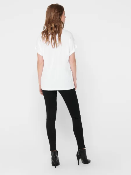 ONLY Majica Moster Bela Loose Fit siva