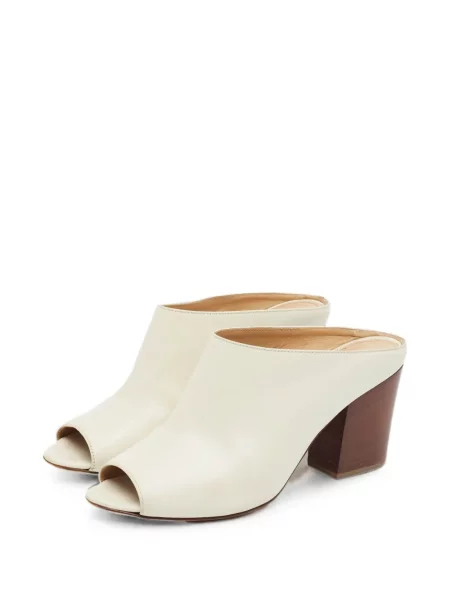 Papuci tip mules Sergio Rossi din piele
