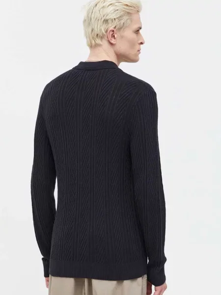 Svetr Abercrombie & Fitch pánský lehký černá