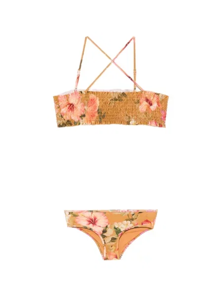 Bikini dziecięce Zimmermann brązowe