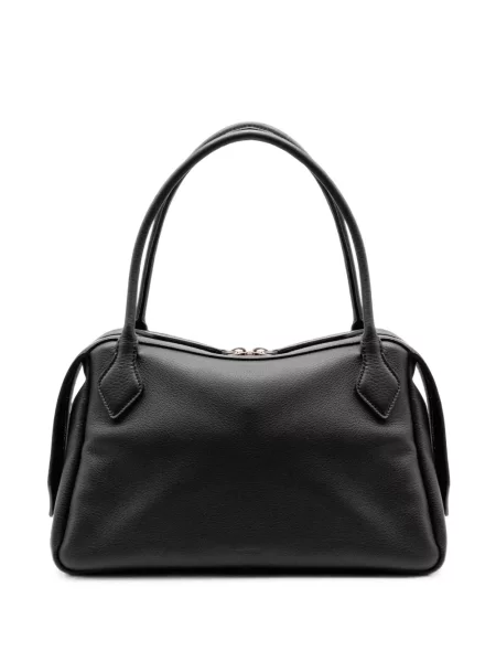 Geantă shopper Minobossi din piele negru