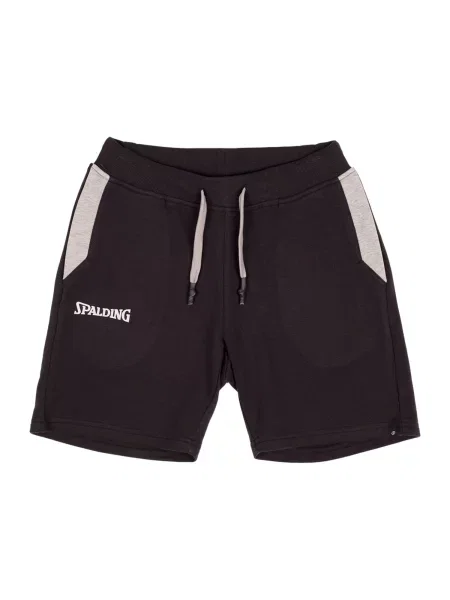 SPALDING Pantaloni sport gri negru