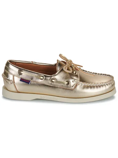 Pantofi Sebago auriu