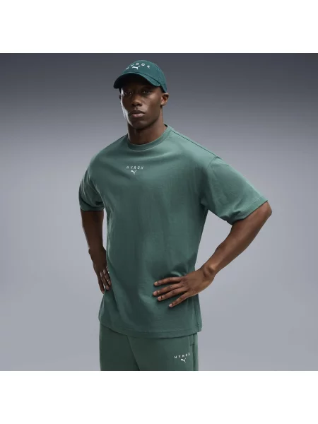 Koszulka oversize PUMA x HYROX Lifestyle PUMA zielona