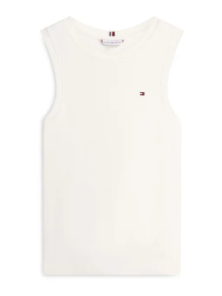 TOMMY HILFIGER Top CODY crem / bleumarin / roșu / alb bej