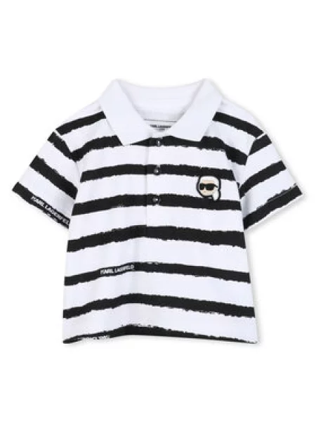 Polo majica Karl Lagerfeld bež
