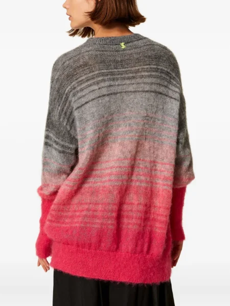 Pulover Twinset cu dungi gri