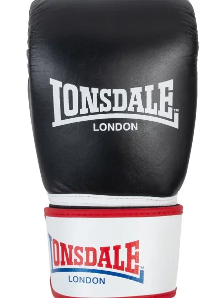LONSDALE Mănuși sport Maddock albastru / roșu / negru / alb gri