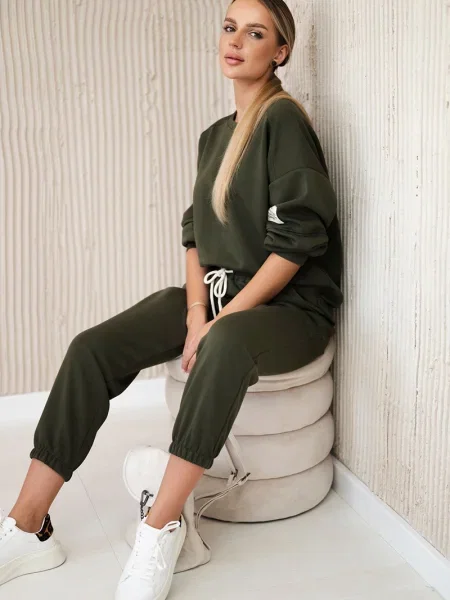 Pantaloni Kesi Włoski kaki