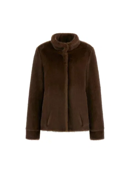 Guess kurtka LUNA przejściowa brązowy